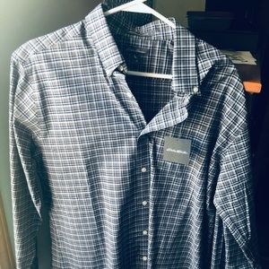Eddie Bauer men’s medium long sleeve button shirt